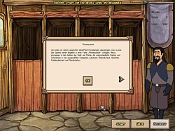 Vor dem Start eines Minispiels wird immer automatisch gespeichert. Danach k�nnen wir die Spielregeln einsehen. Hier f�rs Pfedequartett!
