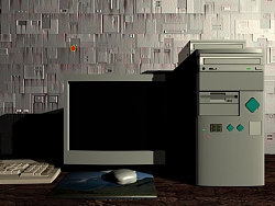 Wurde auf diesem Rechner das Spiel entwickelt?