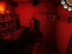 There's also something to do in the dark room