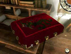 In the very beginning we have to pick the tricky lock of this nice little box