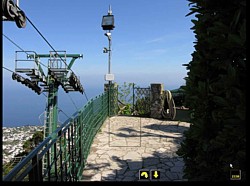 With the funicular up Monte Solaro