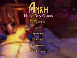 Main menu