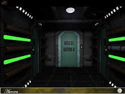 Ein Tunnel f�hrt uns in diese Station