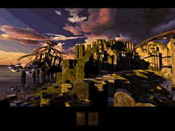 Here a nice example of light effects as atmopheric means 