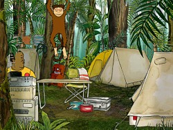 Ausgangspunkt ist das Dschungelcamp