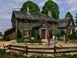 Kirrin house