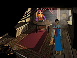 The fortune teller helps Nastya
