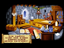 Der alte Zauberer erz�hlt uns von der Entf�hrung des Prinzen