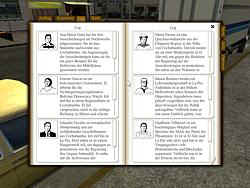 Das Notizbuch verr�t uns, mit wem wir �ber welche Themen gesprochen haben