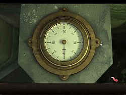 ...and discovers a compass?