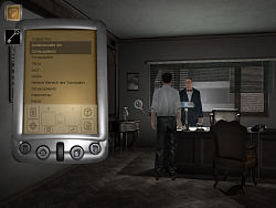 The dialogue menu