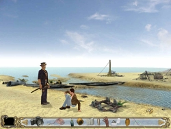Unsanfte Landung am Strand