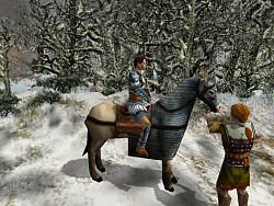 Bradwen must go many and long ways by horse