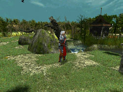 The swamp is a new location in part 2 - Bradwen's hair now grey through the curse
