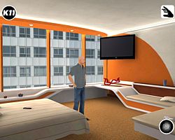 Ein Hotelzimmer in M�nchens Altstadt