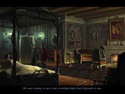 Bates, der Butler, ist besorgt um Samuel