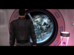 Ein traumhafter Blick von der Orbitalstation auf die Erde
