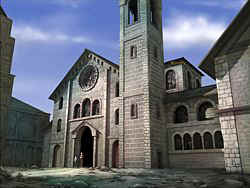 Die Kirche am Tag
