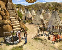 There a good viewpoint near the Indan village