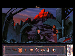 What do the ruins hide?