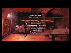 Main menu