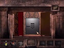 Es gibt auch einen Safe in diesem Spiel