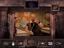 Wir h�ren einfach mal zu, was Reg am Telefon zu besprechen hat