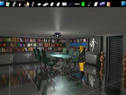 Zum Schlu� wirkt die Grafik fast professionell