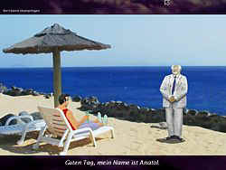 Gruber bekommt ein interessantes Angebot unterbreitet.