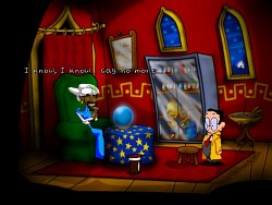 The fortune teller could give information about Pantagruel