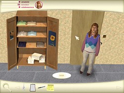 Lisas Kleiderschrank - nicht so gut best�ckt
