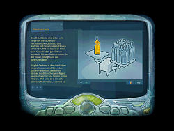 The PDA shows interesting information